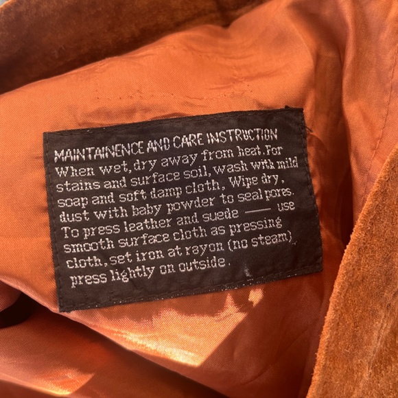 Handmade Vintage High Waist Suede Pants - Sequin work - Picture 10 of 12